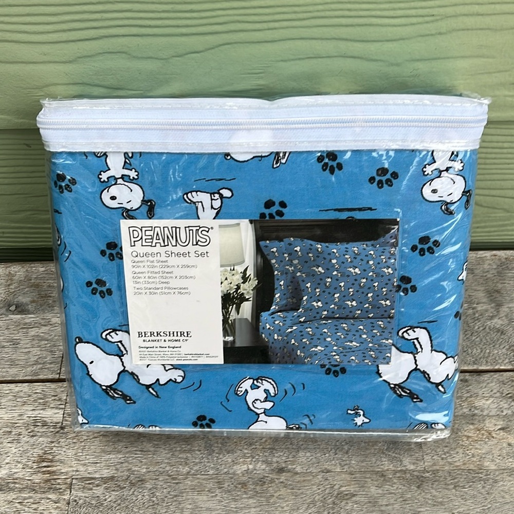 Peanuts Queen Sheet Set